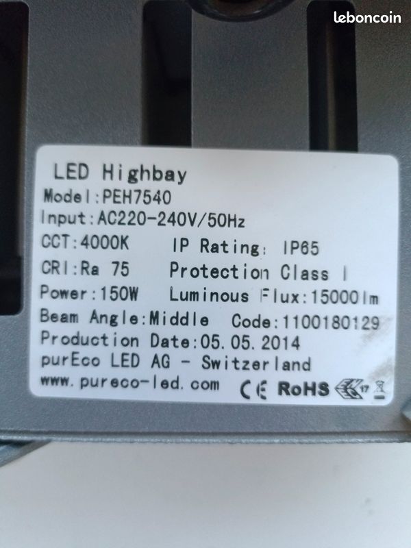 Projecteur LED 150W (image 3)
