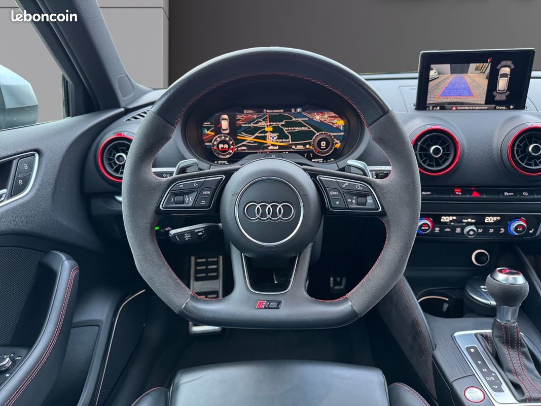 AUDI RS3 SPORTBACK 2.5 TFSI 400 QUATTRO S TRONIC Toit Ouvrant Bang & Olufsen Keyless Suivi Audi Garantie 12 mois (image 13)