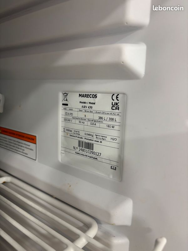 Armoire inox positive 386l marecos (image 3)