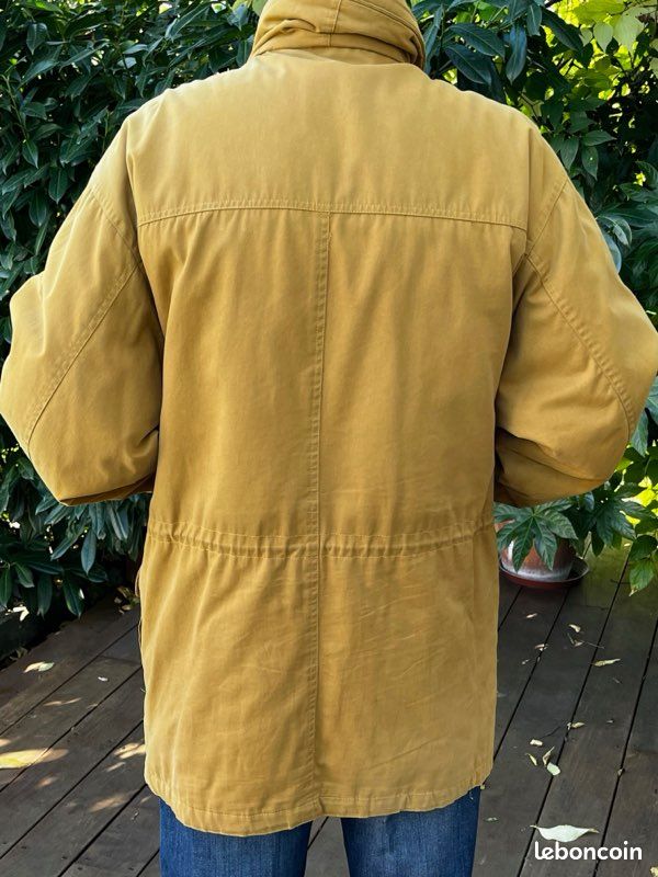 Manteau homme moutarde (image 3)