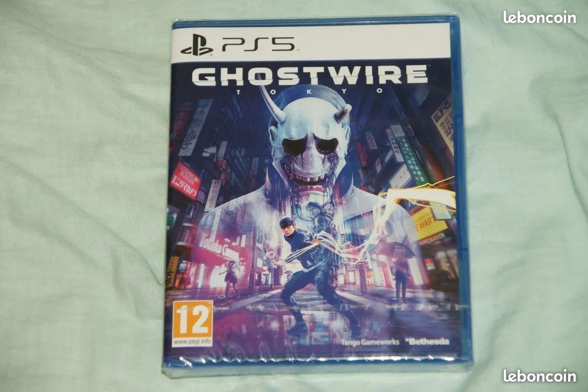 Jeu Ghostwire Tokyo Sur PS5 - Neuf Sous Blister, Version Anglaise