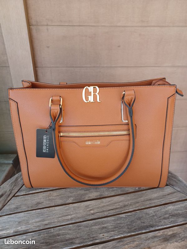 Handbag Sac Georges Rech Prix Georges Rech: Sac à Main En Cuir Beige