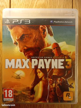 Jeu Sony PS3 Max Payne 3 avec Notice PlayStation 3 PAL