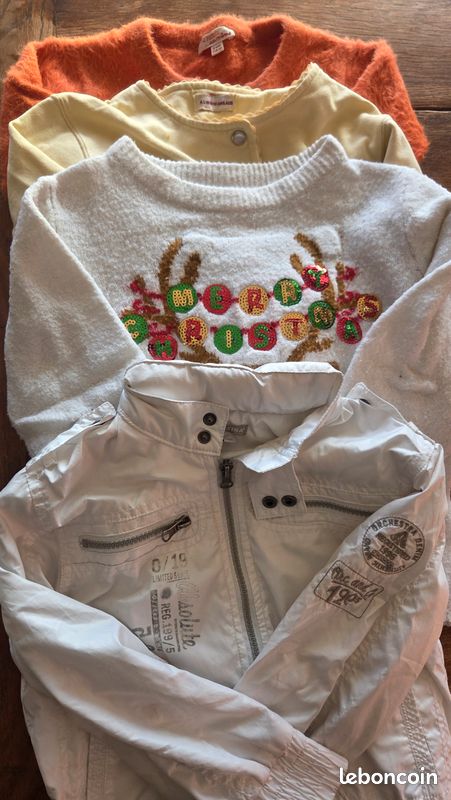 Lot De Vêtements Pour Fille Taille 5-6 Ans - Occasion En Très Bon état