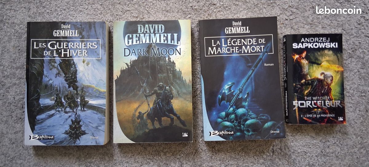 Livre David Gemmell, Andrzej Sapkowski (image 1)
