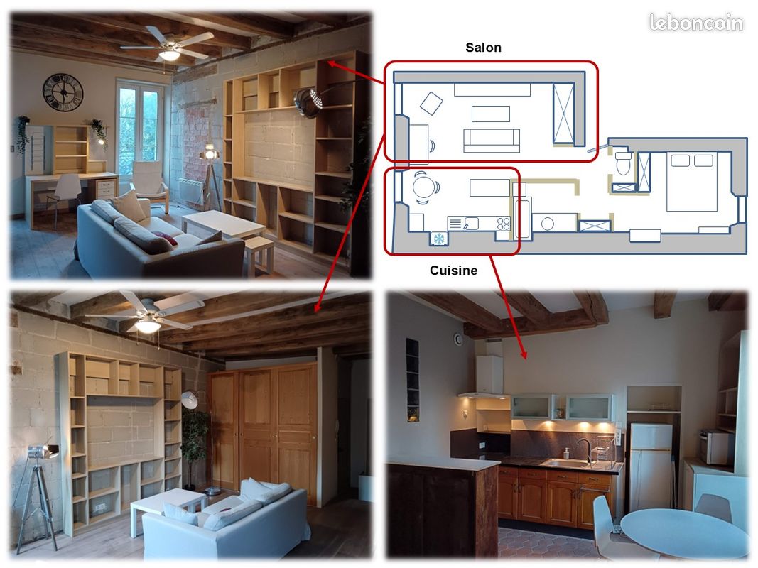Appartement 2 pièces 50 m² · à Nantes · 50 m² · 860 €/mois