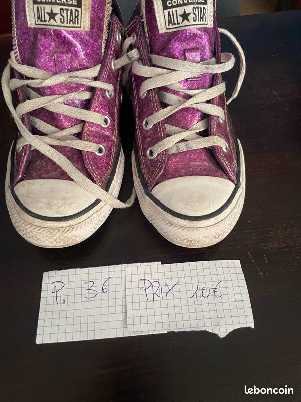 Vend chaussures Converse All Star (image 1)