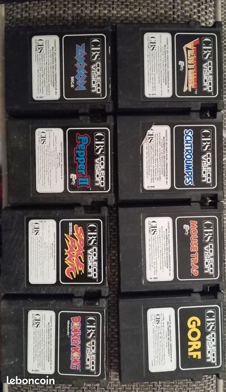 Jeu Vidéo Gorf Pour ColecoVision - Édition CBS, Très Bon état PAL