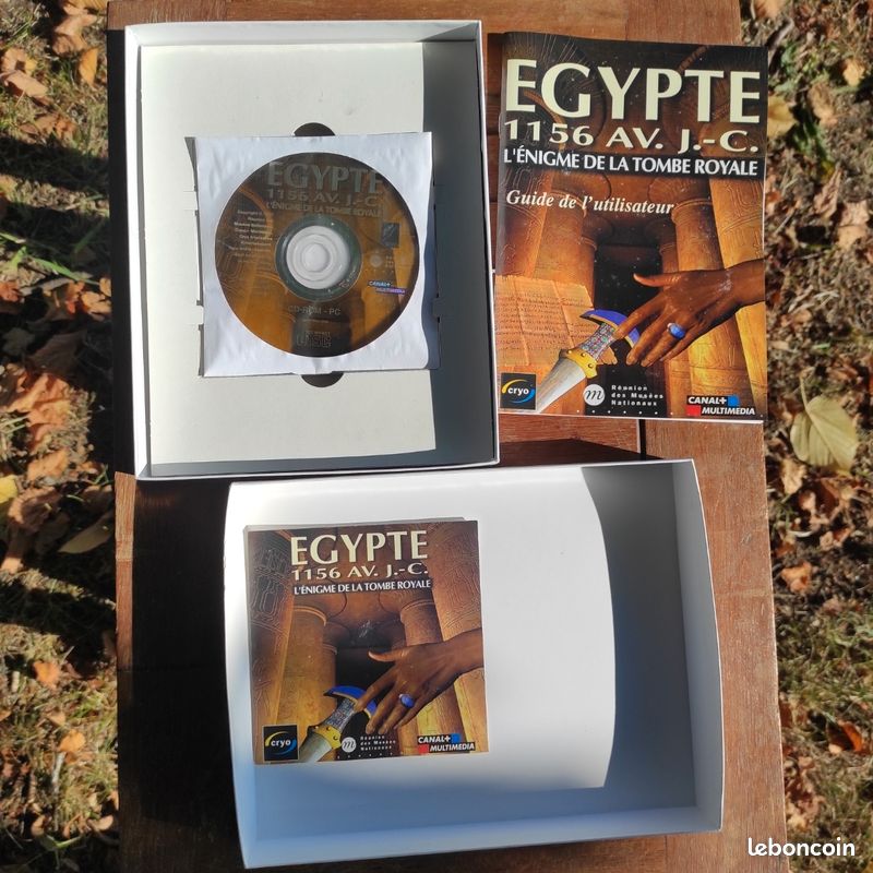 Jeu PS1, 'Egypte 1156 AV J-C: L'Énigme de la Tombe Royale