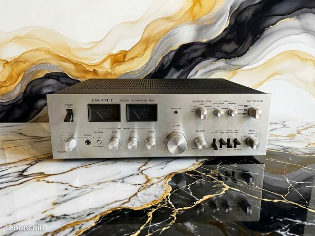 Amplificator stereo Scott 480a,cap de serie Bucuresti Sectorul 1