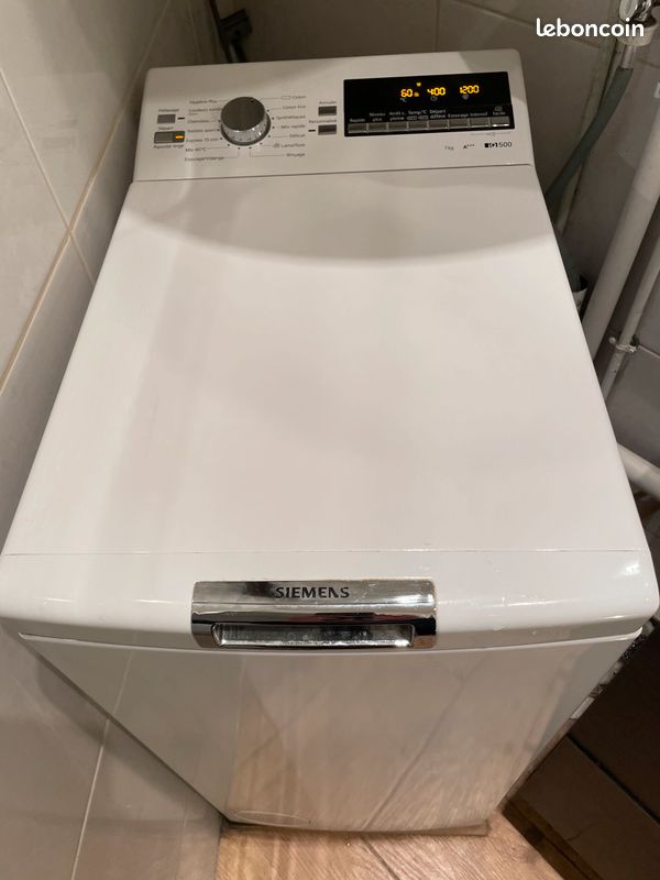 Lave linge top 7kg siemens iq500 (image 2)