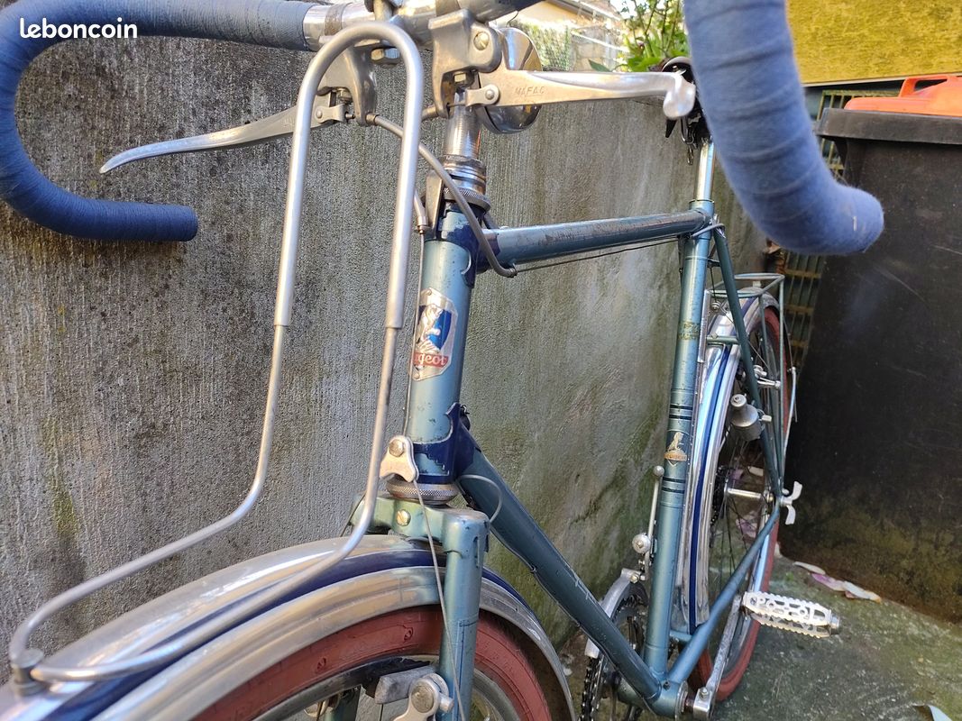 Potence De Guidon Philippe En Aluminium Pour Vélo Ancien (Type Peugeot Simplex Années 1950)