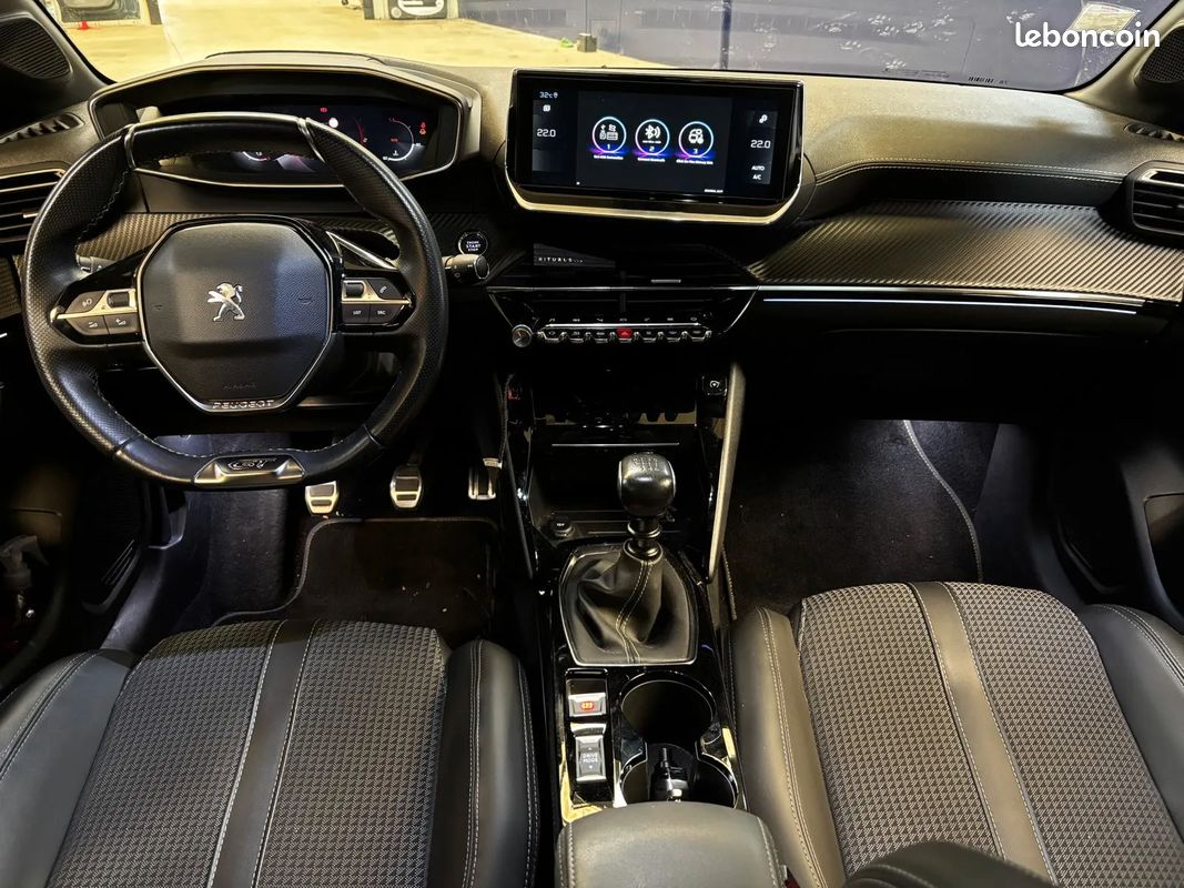 PEUGEOT 208 1.5 D 102ch GT-Line - 2020 - 86 000 km - carPlay - caméra de recul (image 12)