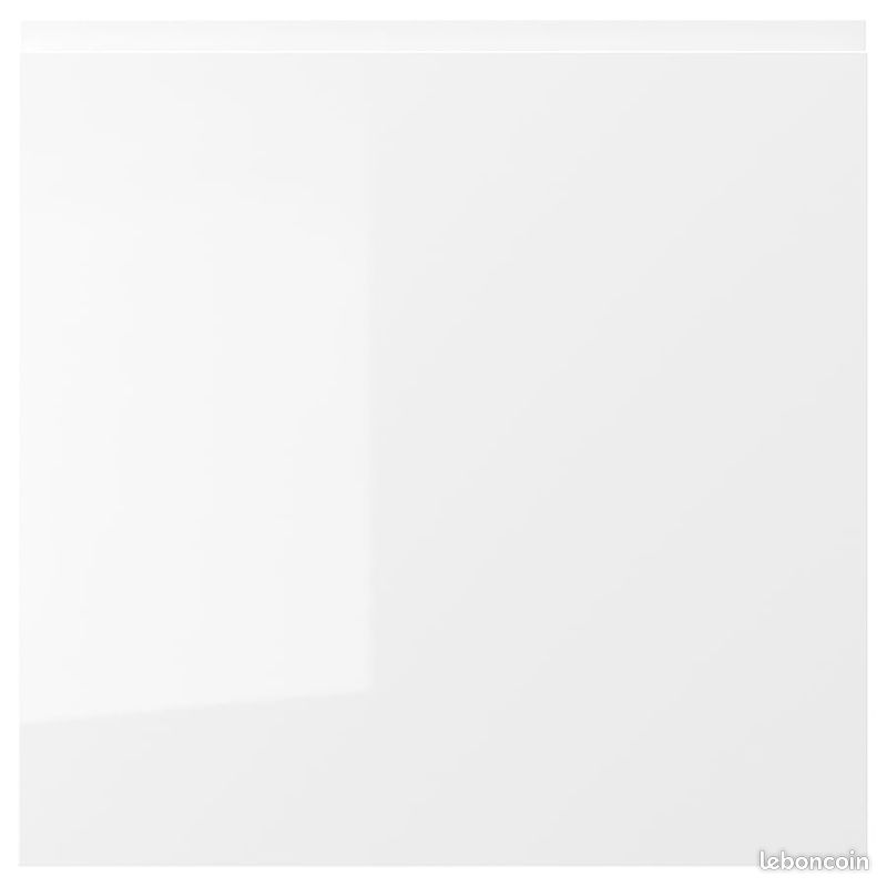 X2 Porte cuisine IKEA VOXTORP blanc brillant 60x60 cm – façade METOD (image 2)