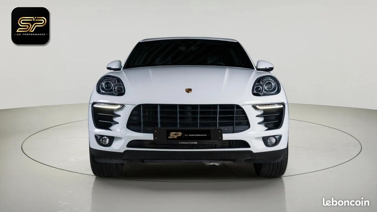 Porsche Macan 2.0 252 ch PDK * Toit Panoramique * Volant Chauffant * Sièges Ventilés * Cuir Noir * Caméra * LED (image 2)