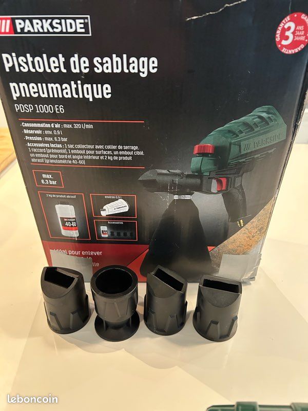 Pistolet de sablage pneumatique (image 3)