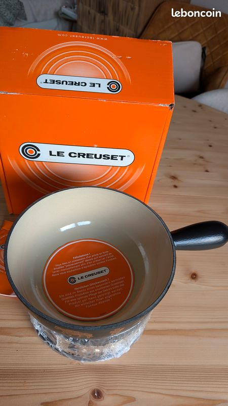 Service fondue Le Creuset vintage - Ressourcerie Histoires Sans Fin