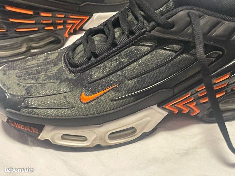Nike Air Max Plus Tuned Air homme noir/orange EU 42,5 FV6914-001 (image 9)