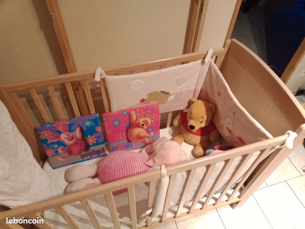 Contour de lit, toiles, peluches Winnie l'Ourson (image 2)