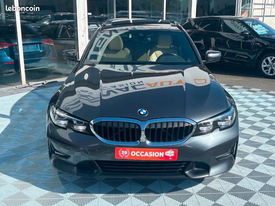 BMW Série 3 Touring (G20) 320DA 163 BVA8 PACK Sièges Sport TOE JA18 Hifi Key Less 1ère Main (image 9)