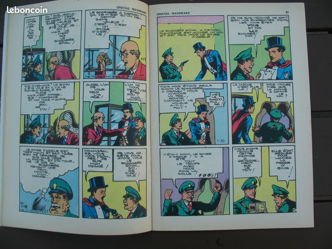 SPECIAL MANDRAKE - mensuel n° 26 -- 1965 (image 6)