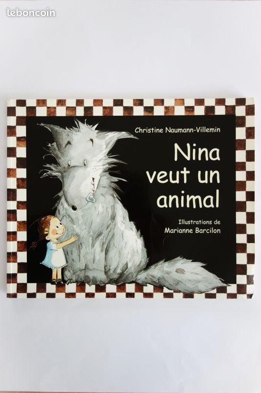 Grand livre Nina veut un animal (image 1)