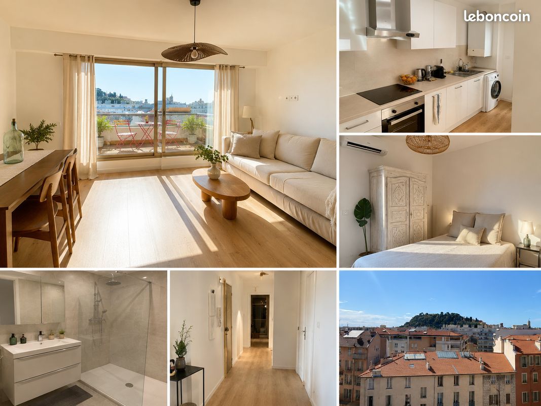 Appartement 2 pièces 48 m² · à Nice · 48 m² · 1 600 €/mois