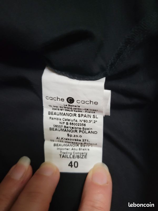 Robe cache cache taille 40 (image 3)
