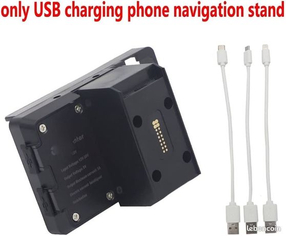 Support Téléphone Pour BMW R1200RT/R1250RT (2014-2020) - Charge USB Et/ou Sans Fil - Fixation Intégrée