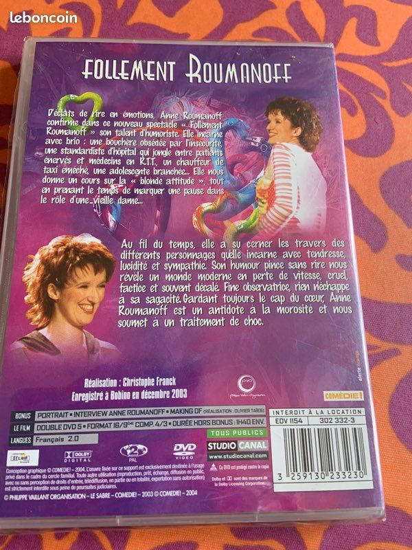 Dvd Anne roumanoff (image 2)