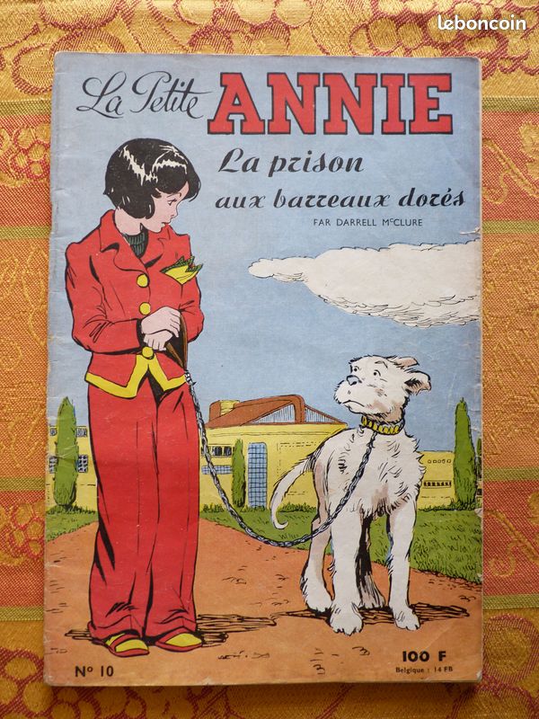 BD "La petite Annie" N°10 La Prison aux Barreaux Dorés (1960) (image 1)