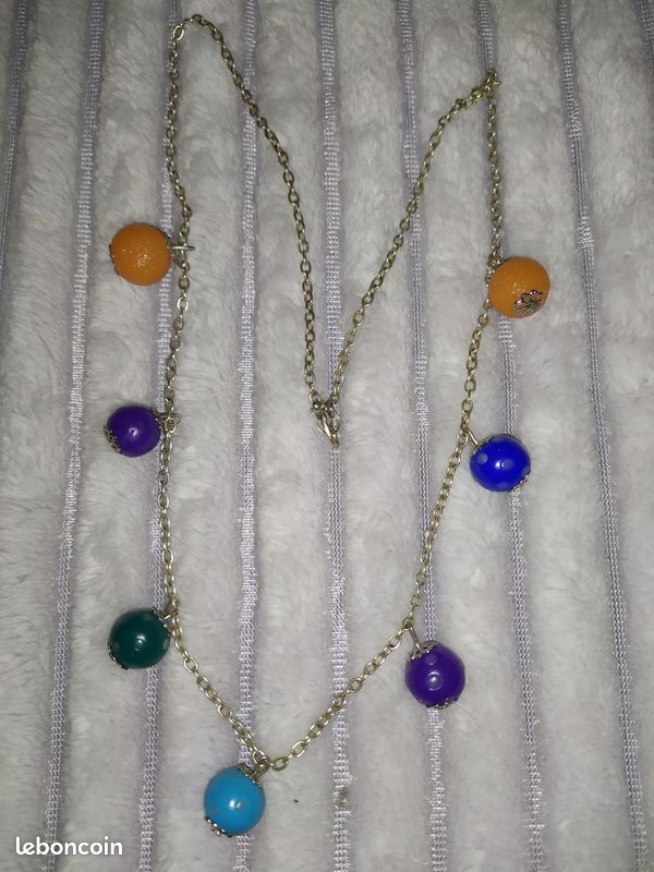Collier fantaisie artisanal (image 6)