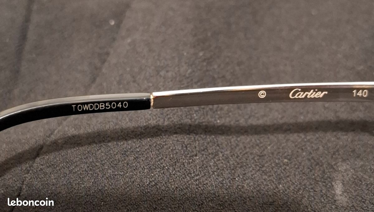 Lunettes soleil Cartier (image 12)