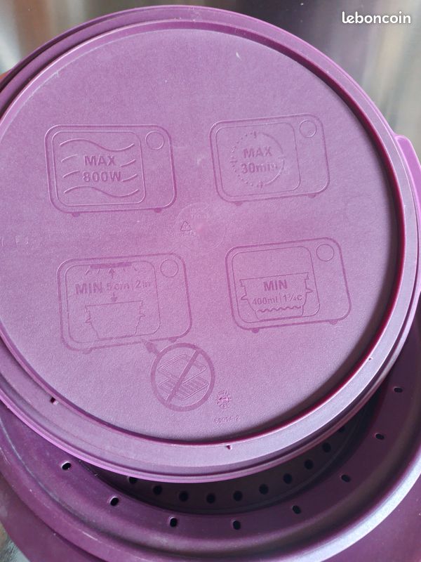 Micro vap Tupperware violet
