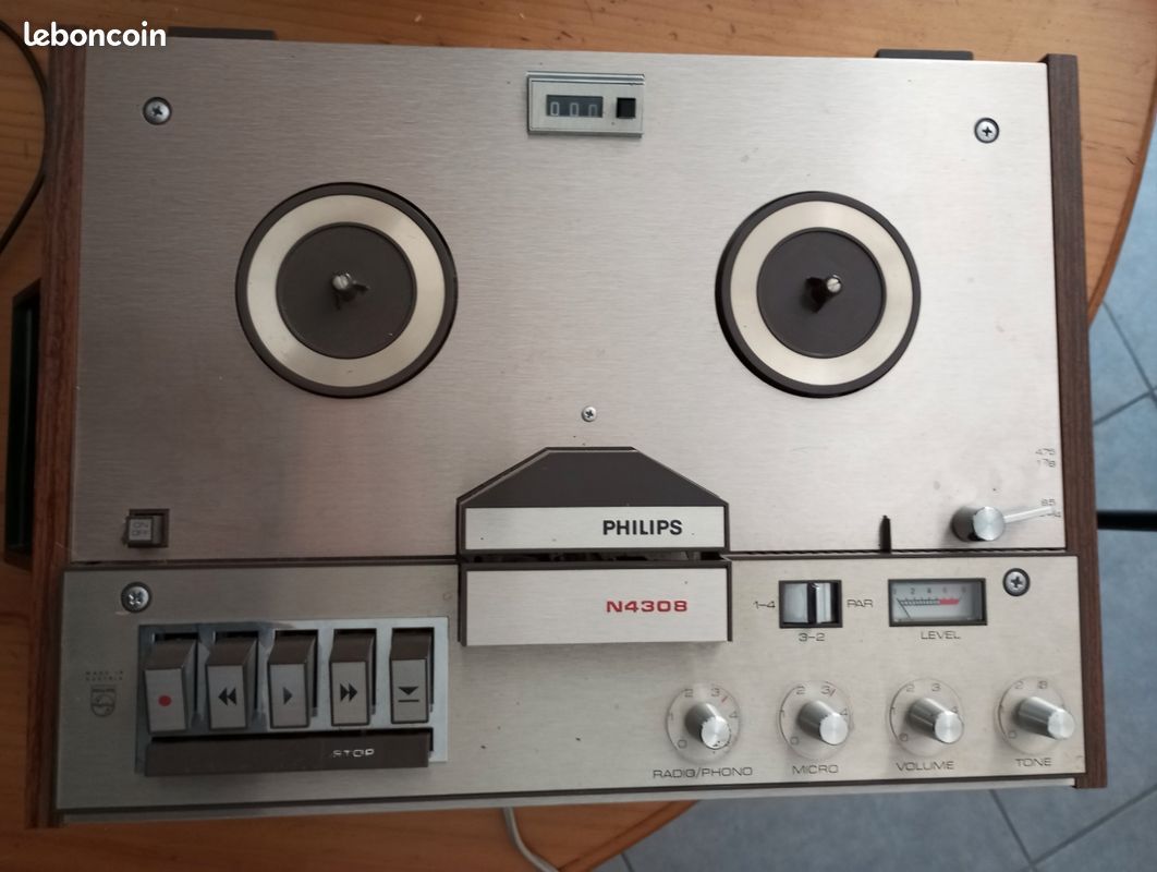 Magnétophone Philips N 4308 (image 2)
