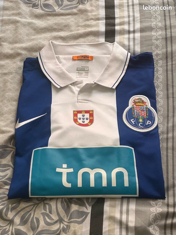 Maillot Domicile FC Porto 2009/2010 – Nike, Taille M Adulte, Bleu (occasion)