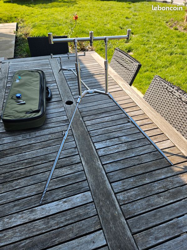 RodPod SUMMIT TACKLE COLOSSEUM SS (Inox) Kit complet + options - Sport & Plein air RodPod SUMMIT TACKLE COLOSSEUM SS (Inox) Kit complet + options - Sport & Plein air