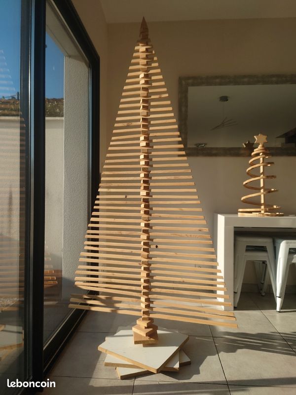Destockage sapin de Noël en bois (image 4)