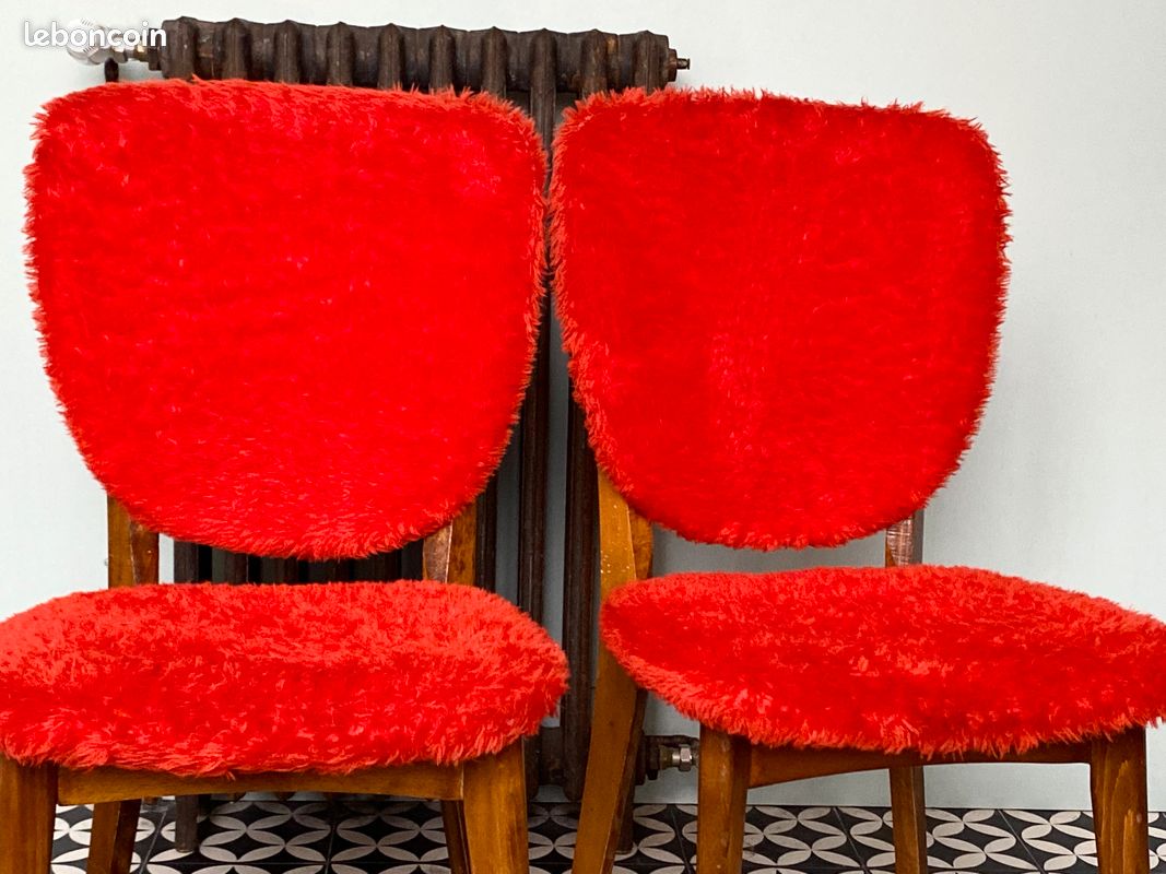 Paire de chaises années 50 (image 7)
