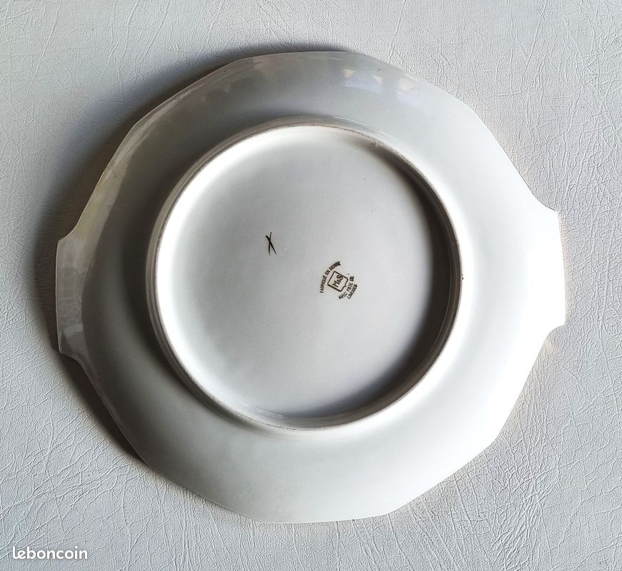 ART DE LA TABLE SERVICE VERITABLE PORCELAINE DE LUXE ADP FRANCE MODELE ARIANE