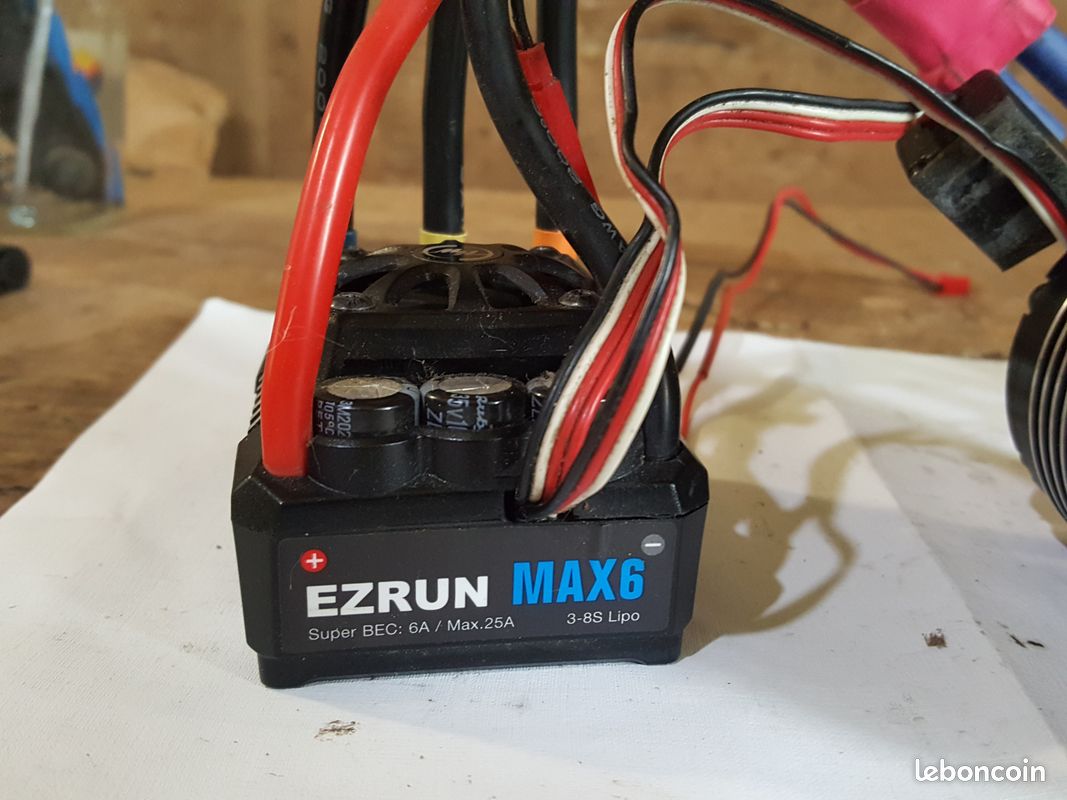 1/5 RC buggy , truggy , voiture radiocommandé brushless : COMBO 8S (variateur et moteur) EZERUN MAX6 + MOTEUR ROCKET 730 KV (image 4)