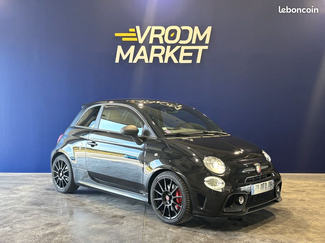 Abarth 500 1.4 Turbo T-Jet 180ch 595 Competizione BVA - Origine France / CarPlay / Suivi complet Fiat / Audio Beats / Toit Ouvrant (image 7)