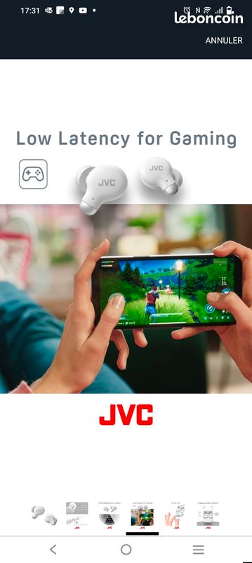 Écouteurs sans fil JVC, neuf (image 5)