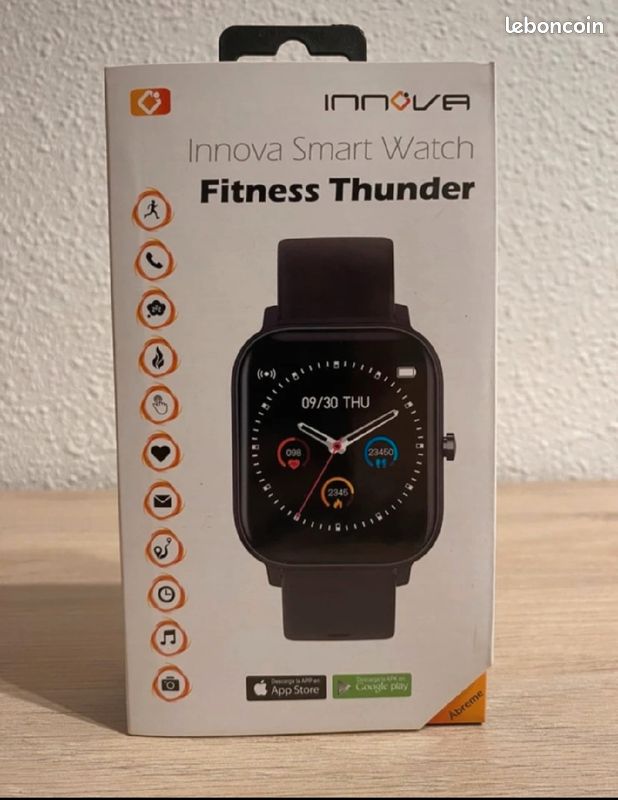 Manual Innova Smartwatch Fitness Thunder Opiniones T90 IP68