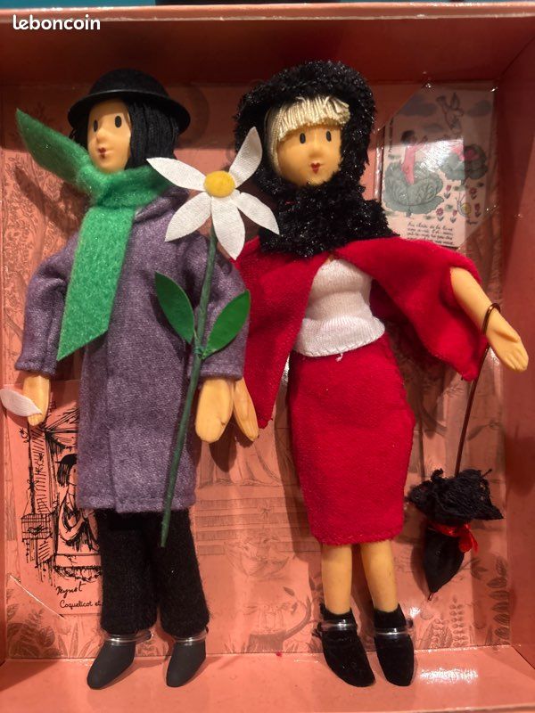 Les poupées de Peynet - Déco Rétro Vintage
