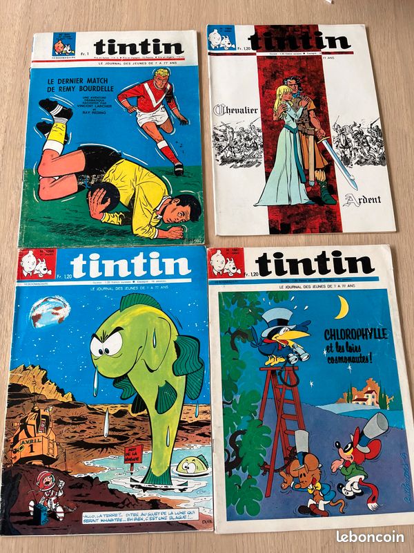 Journal de tintin 1966 1967 lot (image 8)
