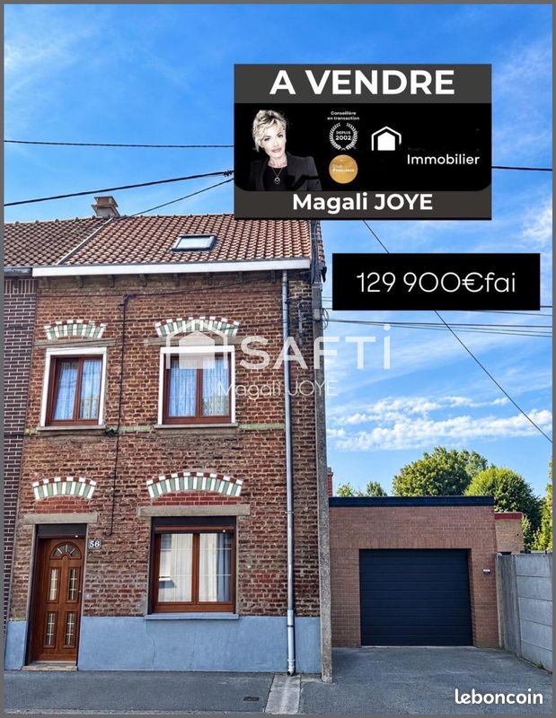 Maison 5 pièces 75 m² · à Labourse · 75 m² · 129 900 €