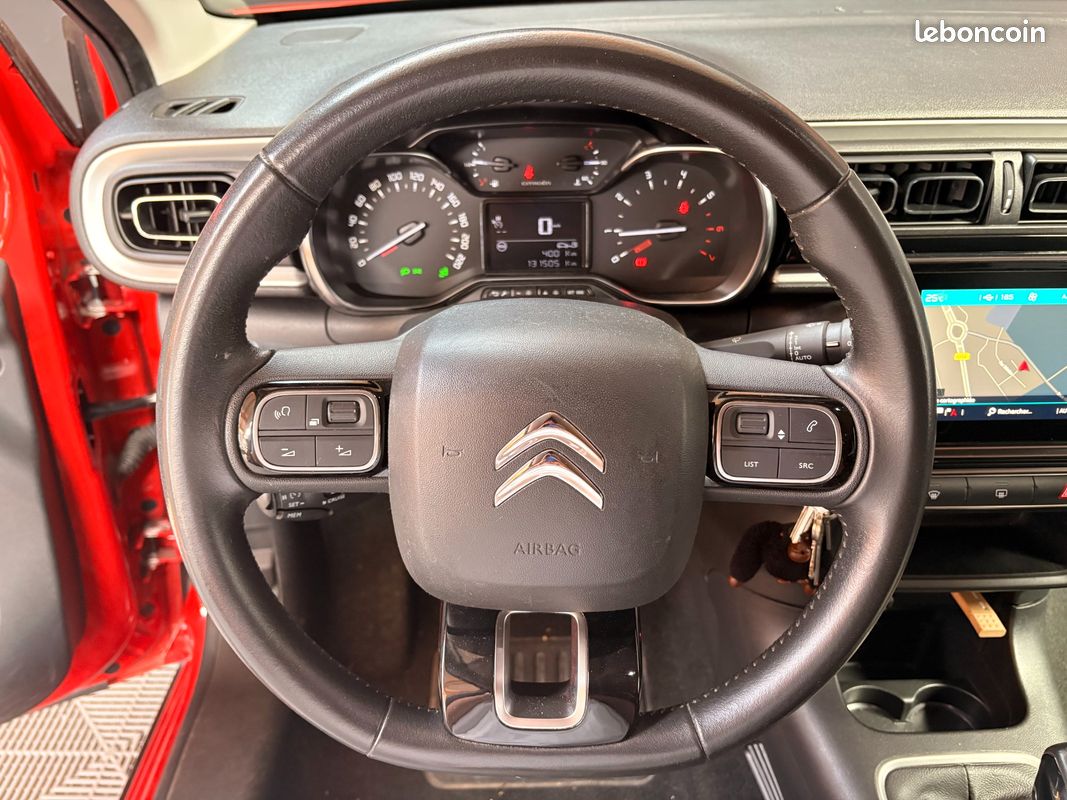 CITROEN C3 GENERATION-III 1.2 PURETECH 80 SHINE START-STOP - DISTRIBUTION À JOUR - CAMÉRA DE RECUL - CARPLAy (image 4)