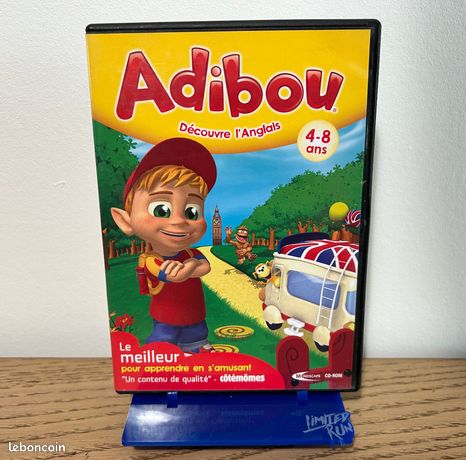 JEU PC ADIBOU decouvre la nature 4-8 Ans