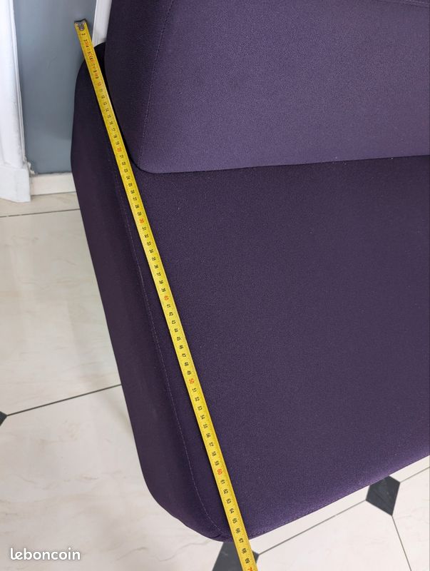 Canapé violet (image 7)